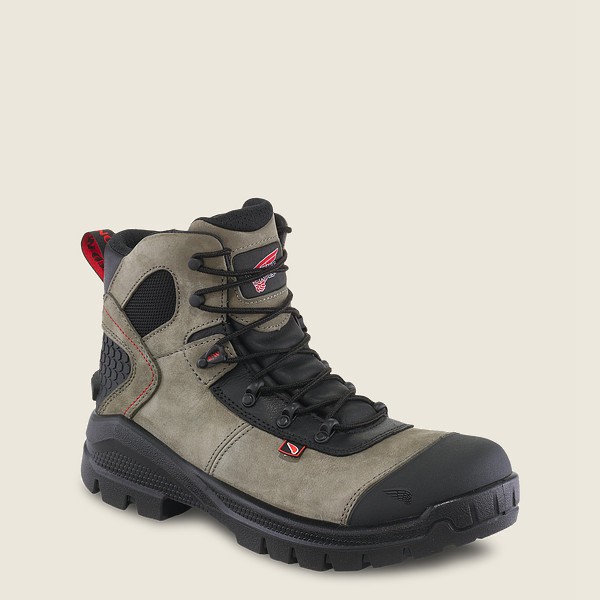 Red Wing Safety Boots Crv™ - 6-Inch Toe - Olivengrønne/Svart - Herre 8419-NUIFV